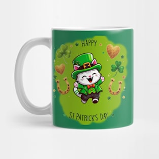 Grab this funny St Patricks Day Beautiful shot for you cat lovers Mug